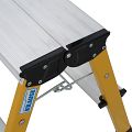 Rolly Doppel-Klapp Tritt 2 x 2 Stufen gelb