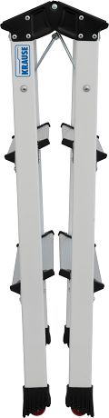 Rolly Doppel-Klapp Tritt 2 x 3 Stufen weiß