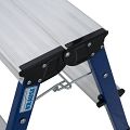 Rolly Doppel-Klapp Tritt 2 x 2 Stufen blau