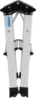 Rolly Doppel-Klapp Tritt 2 x 2 Stufen weiß