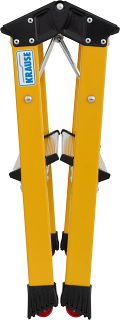 Rolly Doppel-Klapp Tritt 2 x 2 Stufen gelb