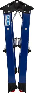 Rolly Doppel-Klapp Tritt 2 x 2 Stufen blau