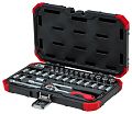 Gedore Set Steckschlüsselsatz 1/4&quot; 33-tlg.