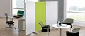 Stellwand Metropol HxB: 1750 x 800 mm Polystyrolwand, transparent
