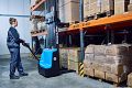 Elektro-Hochhubwagen Tragl. 1200kg, max. Hubhöhe 2500mm